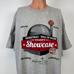Basketball Hall Of Fame Womens Showcase T Shirt College Baylor UConn Michigan 2X